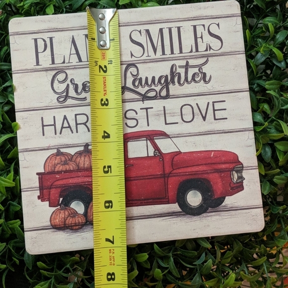 Trivet Harvest Fall Pumpkin Truck Theme..New - Picture 7 of 8